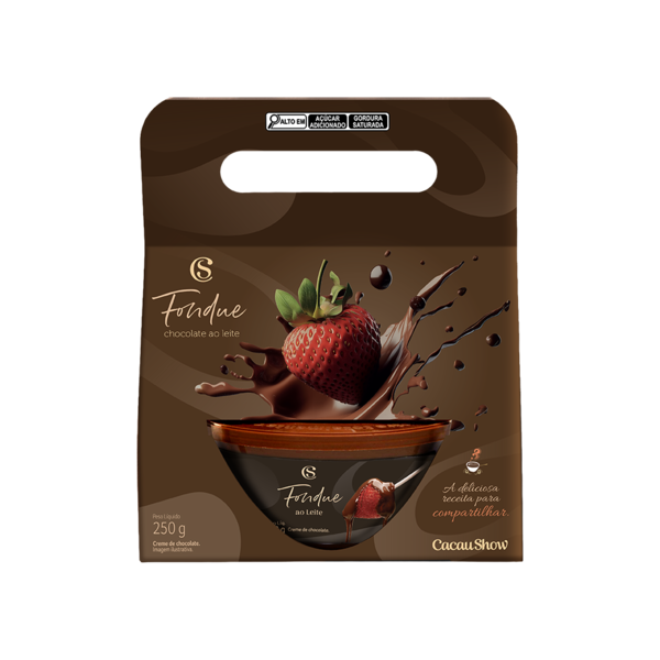 Fondue de Chocolate ao Leite Cacau Show 250g